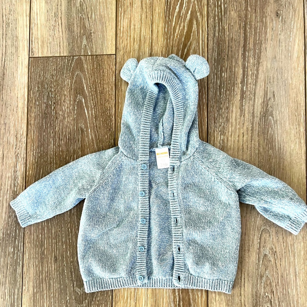Hooded, Gender Neutral Sweater, with ears